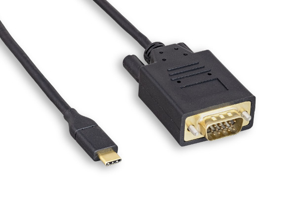 3Ft-10Ft SuperSpeed USB 3.1 Type C to SVGA HD15 Cable 10G 28 AWG Mac PC Monitor