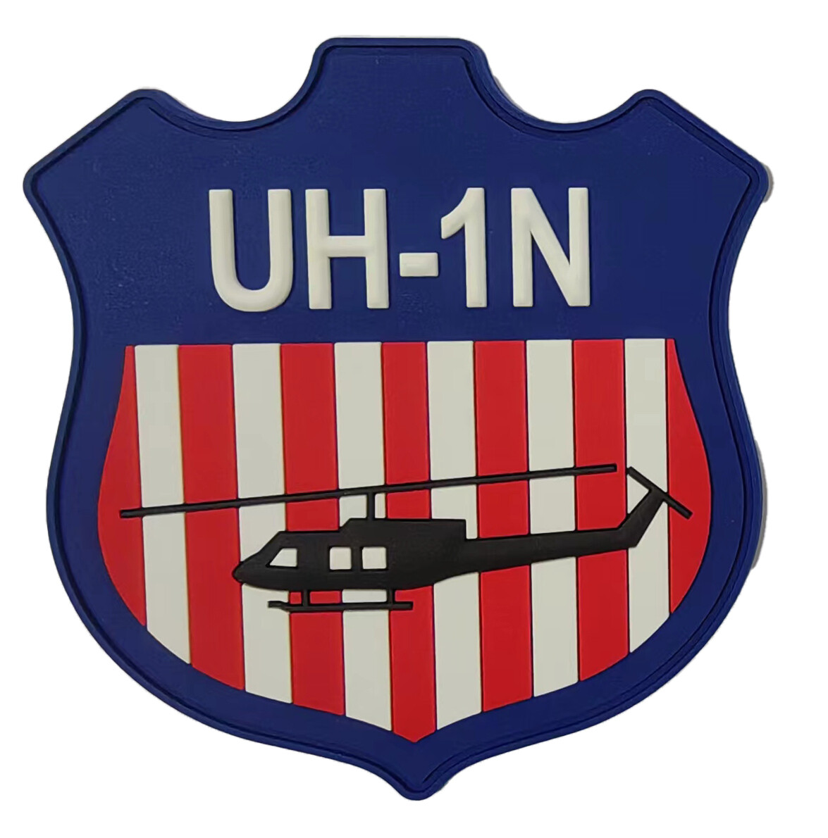 Bell® UH-1N Shield PVC Glow in the Dark Patch – With Hook and Loop, Officially