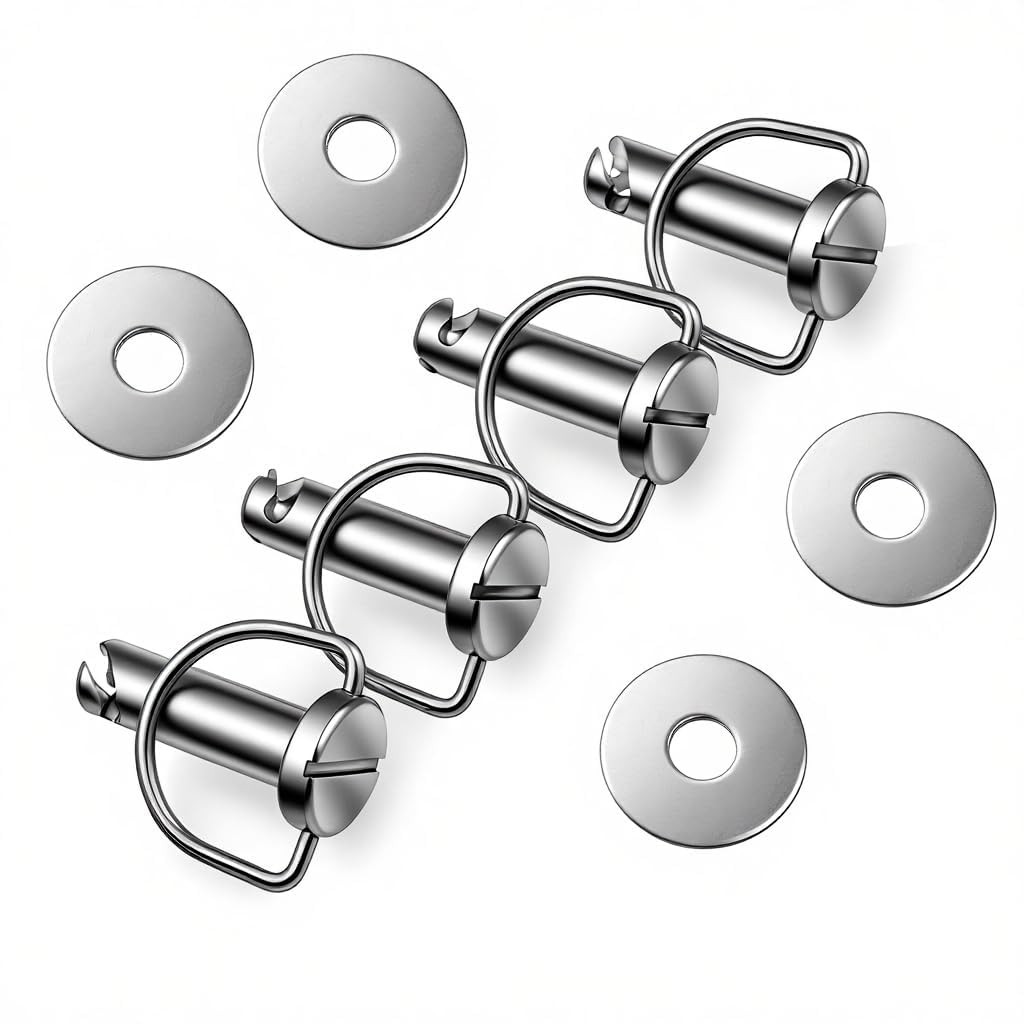 XYZMT 4 Pack Quick Release Hard Saddlebag Mounting Pins Compatible with Harle...