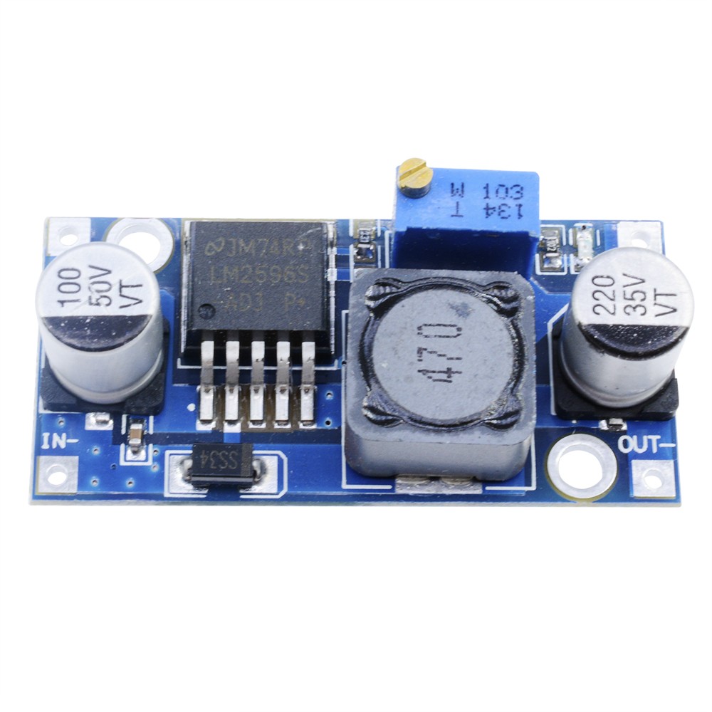 5PCS LM2596 DC-DC Step-down Adjustable Power Supply Converter Module 1.25V-35V