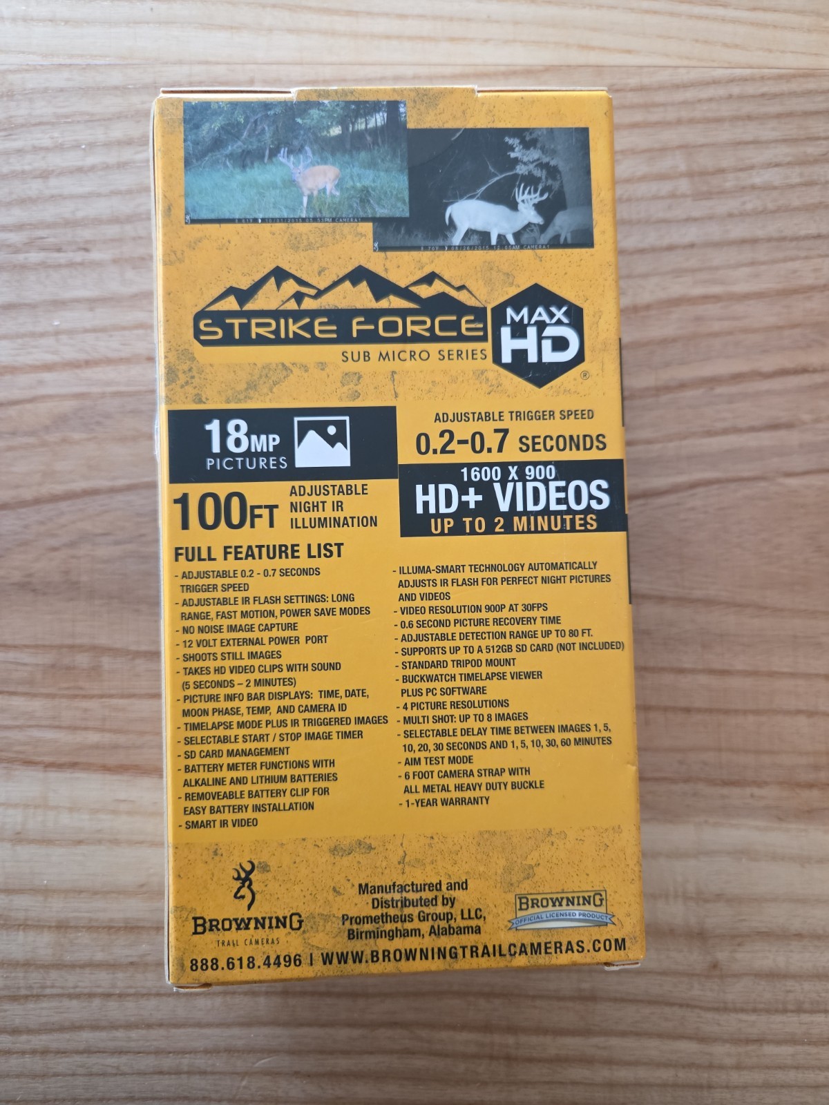 Browning Strike Force HD Max 18mp Trail Camera - BTC-5HD-MAX