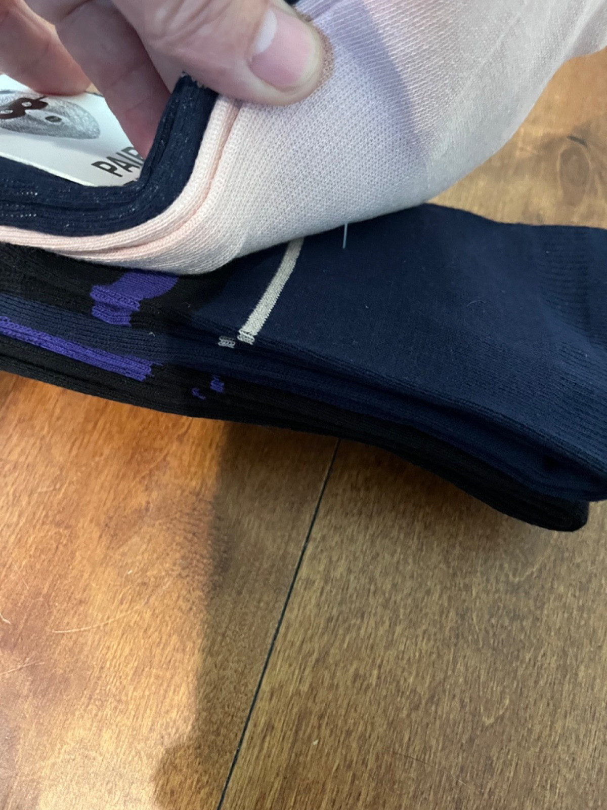 Pair of Thieves ( 3-Pack ) Men's Non- Cushion Crew Socks Size 6-12