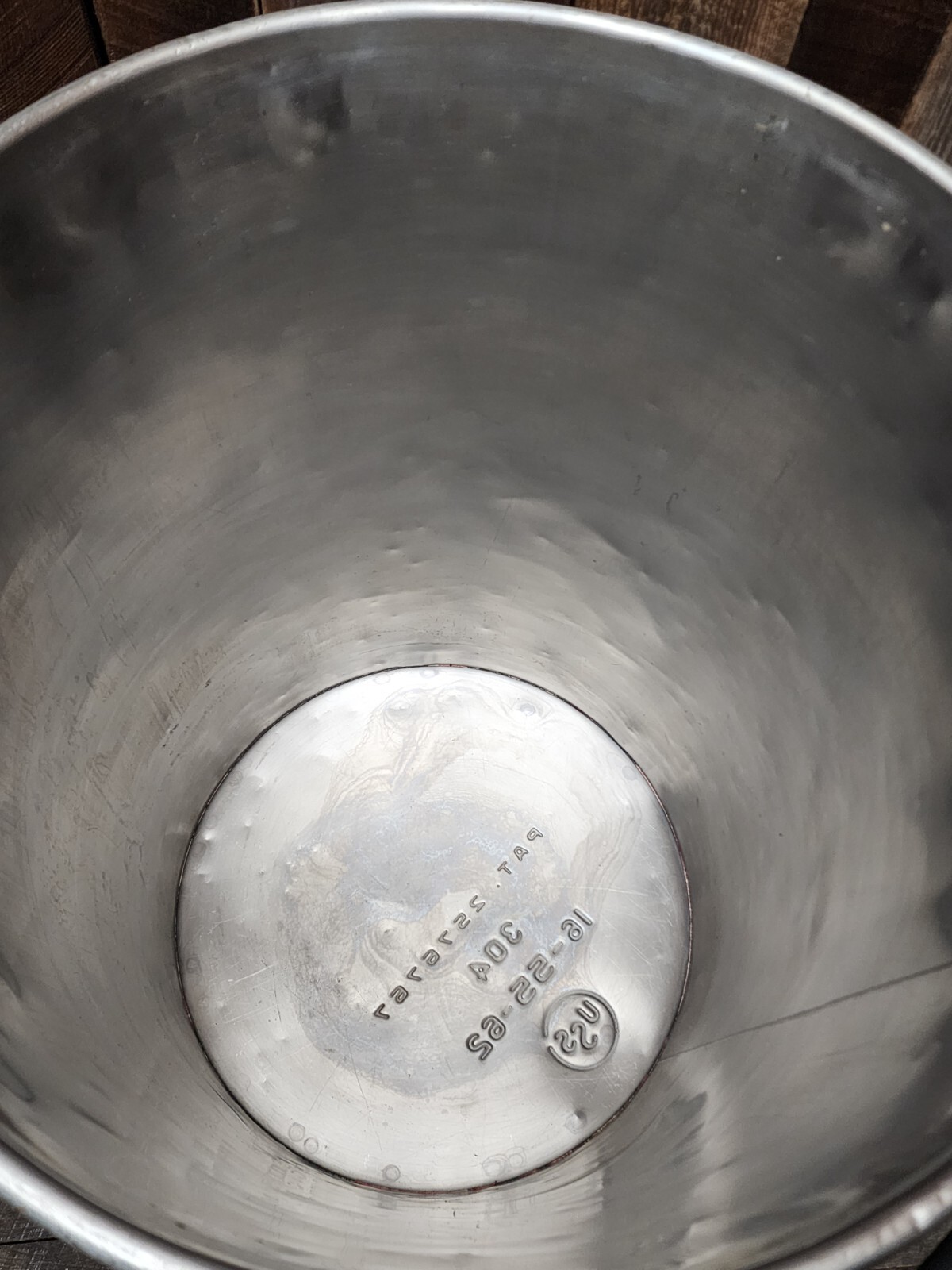 55 Gal Stainless Drum Barrel Open Head Top USED