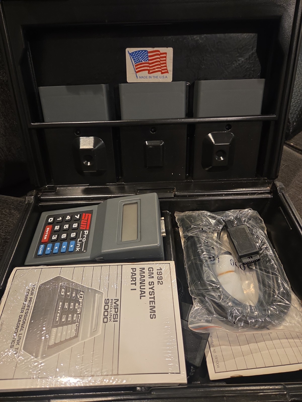 MPSI Pro Link 9000 Computer Diagnostic Code Scanner Ford GM Chrysler Cartridges