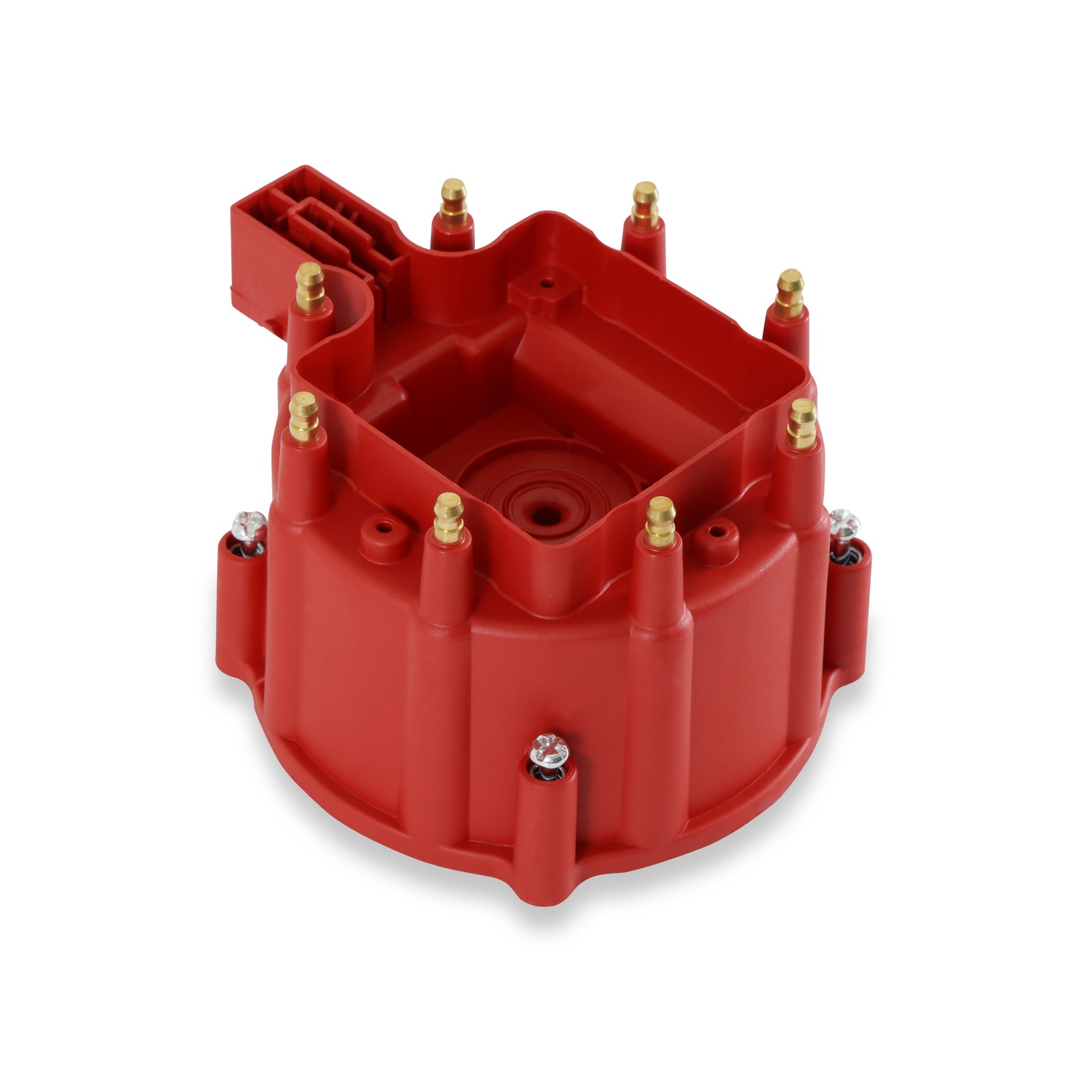 8411 GM HEI Distributor Cap, Red