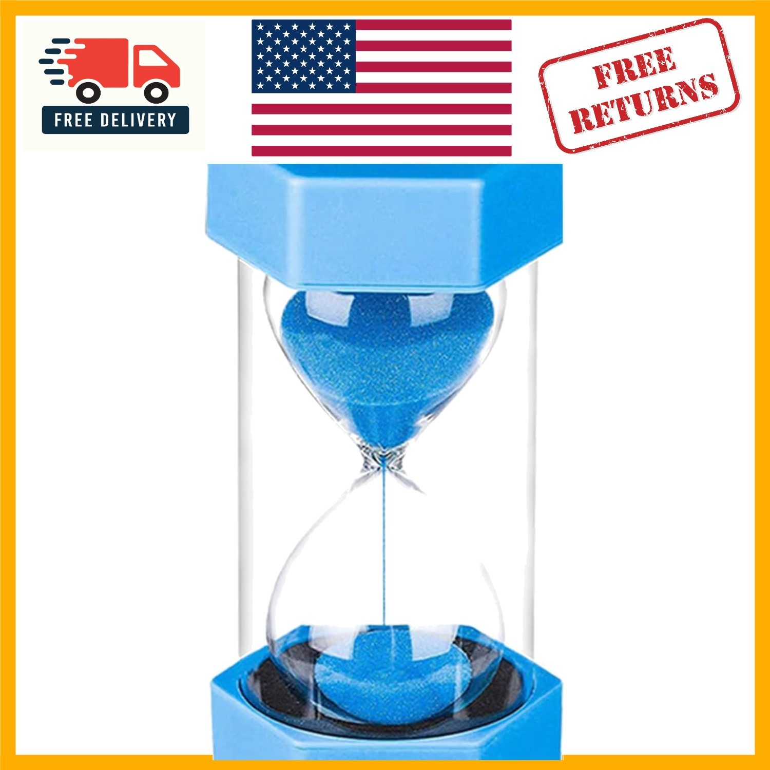Sand Hourglass Timer 50 Minutes – Engaging, Safe, and Stylish for Home Use