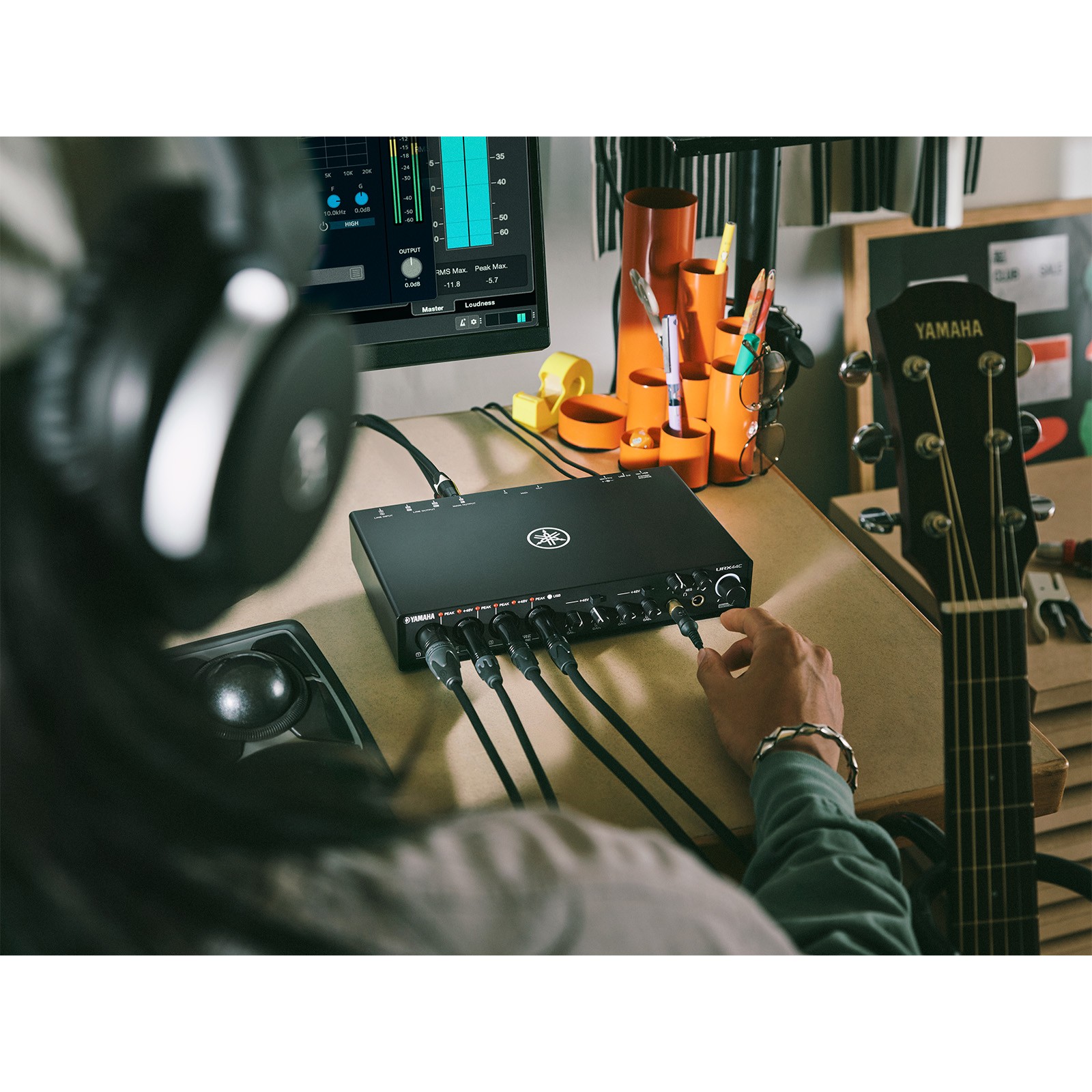 Yamaha Pro Audio URX44C 6-in/4-out USB-C Audio/MIDI Interface