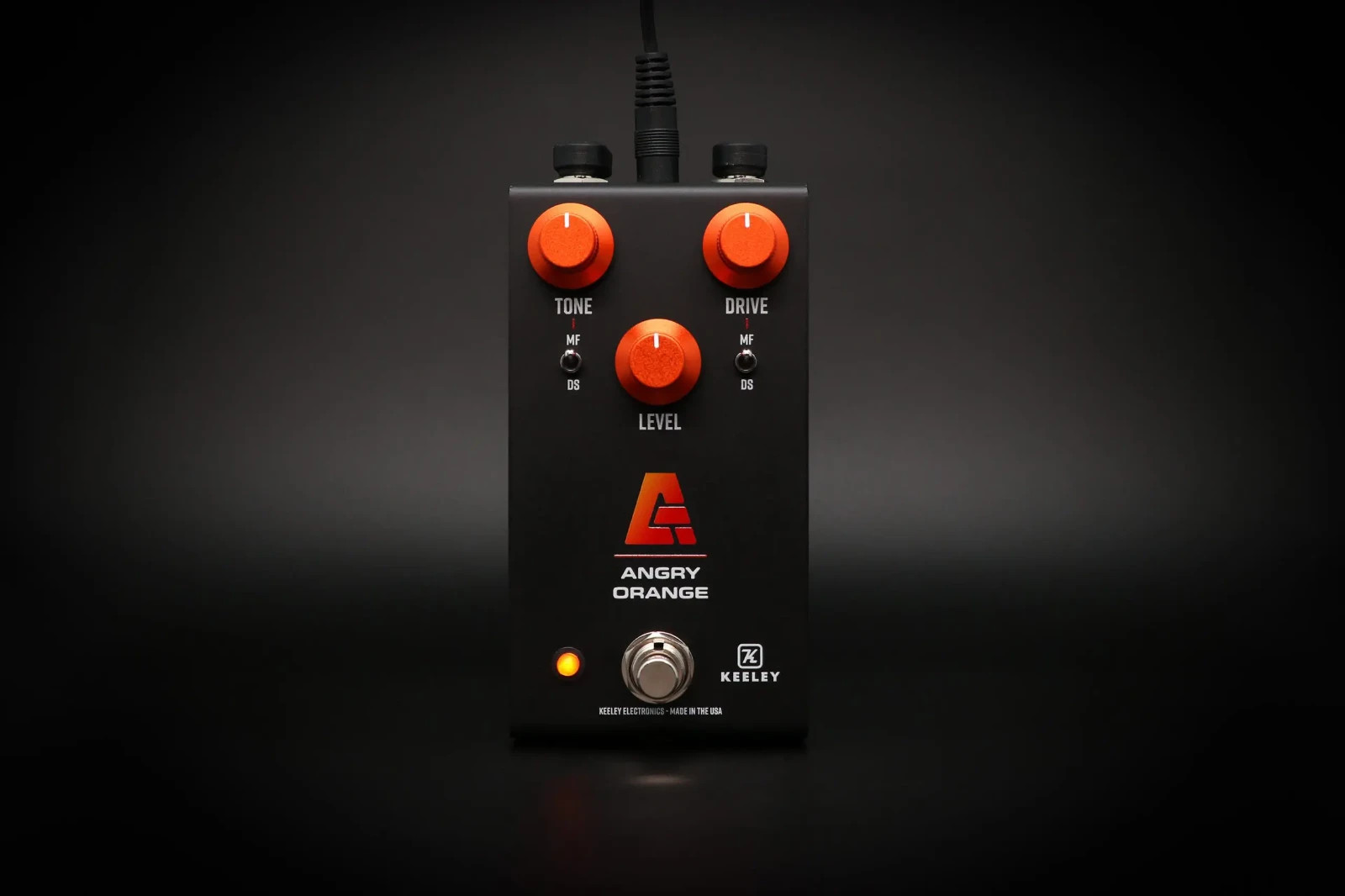 Keeley U.S.A. Angry Orange 4 voices of Muff Fuzz  and DS-1 Distortion voices