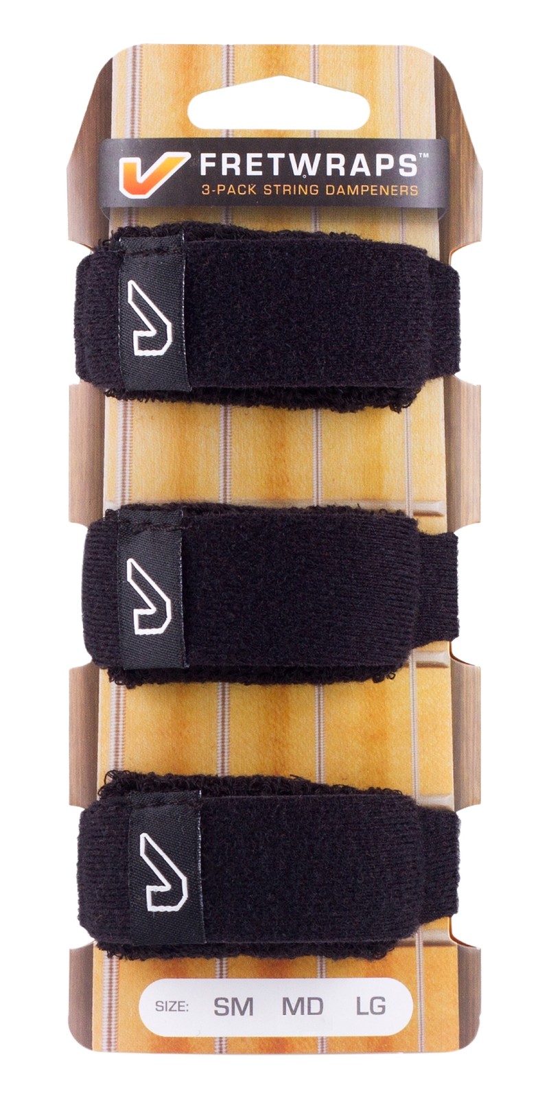 Gruv Gear FretWraps String Muters (3Pack) Medium Black