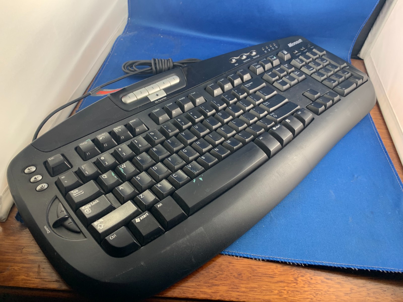 MICROSOFT Digital Media KEYBOARD USB Multimedia 1.0A Model 1031 Wired Black