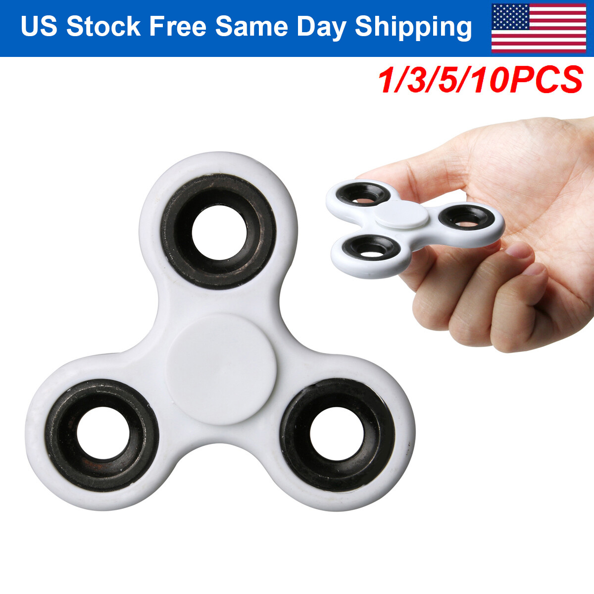 Fidget Spinner Finger Toys Kids Adult Anxiety Stress Relief Toy Gift 1/3/5/10PCS