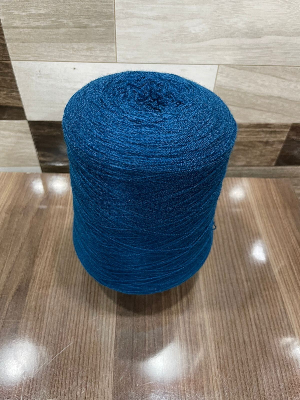 Falak Embroidery Thread type Wool (Medium Blue) Free Shipping