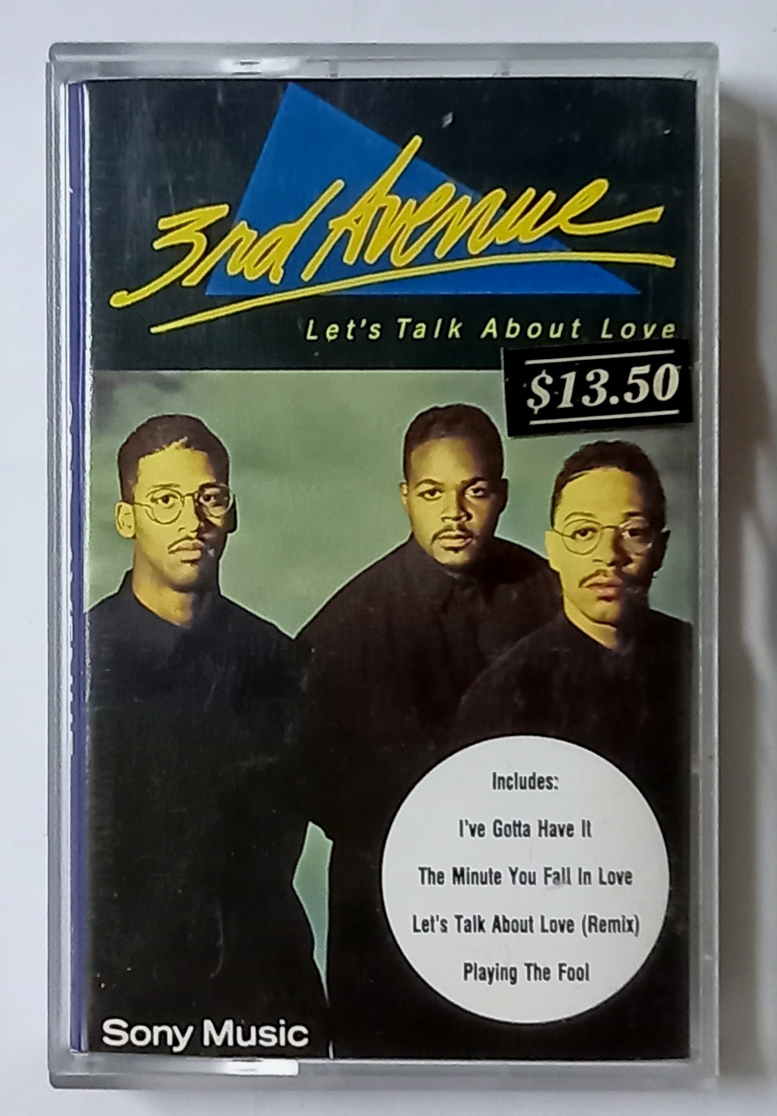 Let's Talk About Love by 3rd Avenue Rare 1992 Sony Music Malaysia Cassette Tape