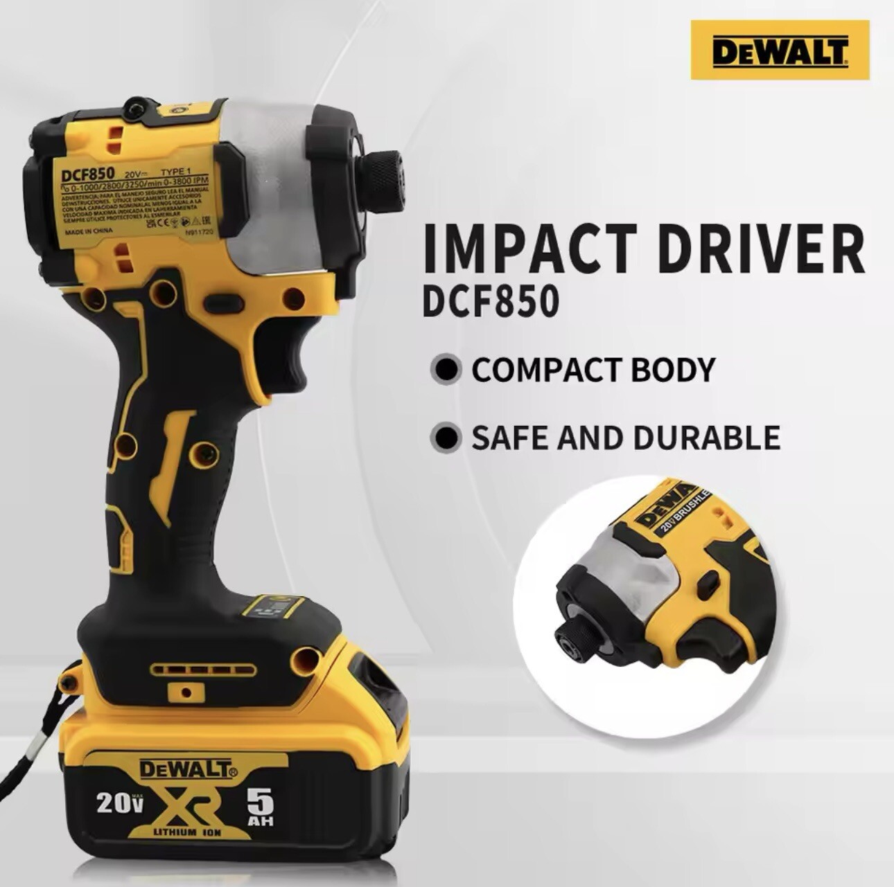 commercial electric tool set