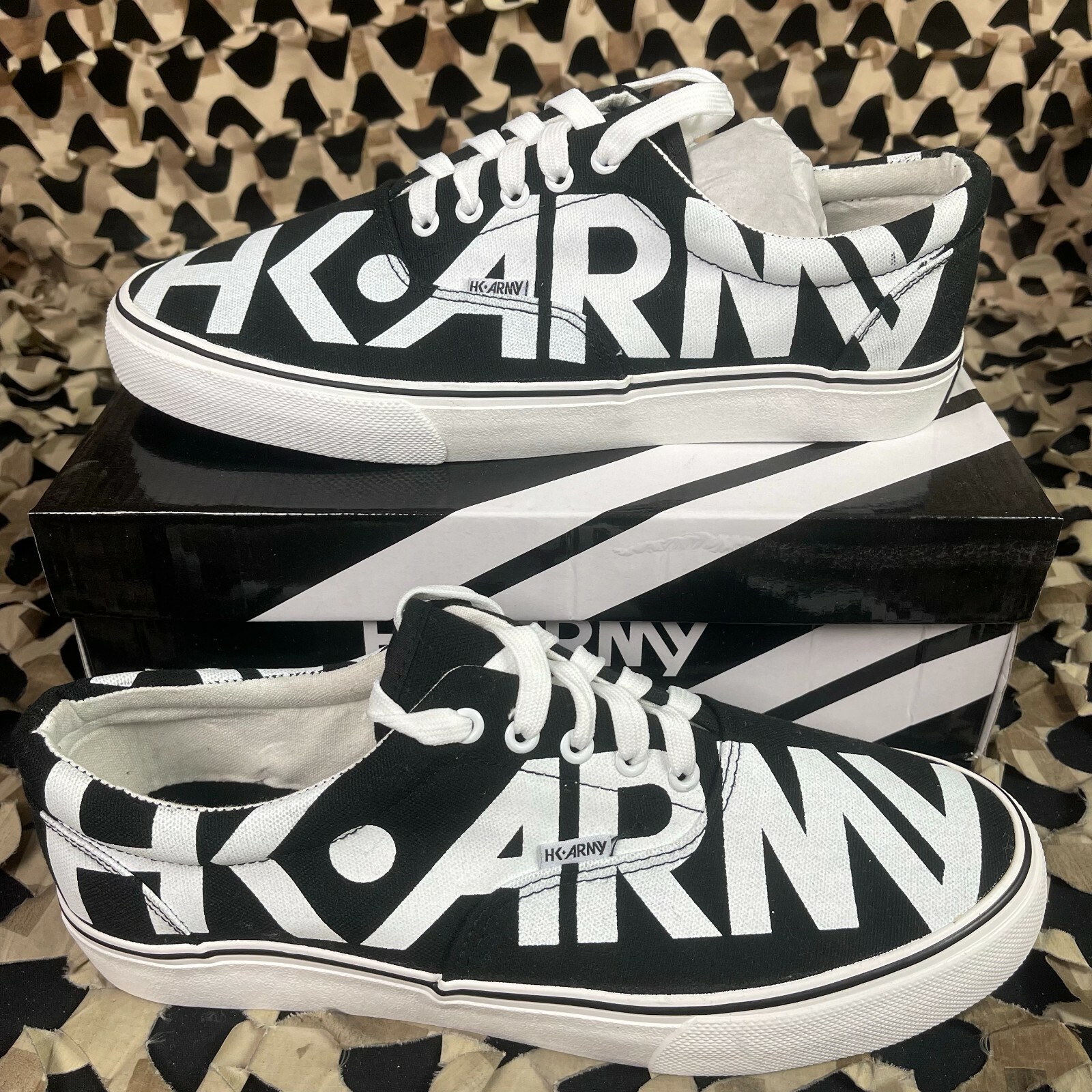 NEW HK Army Canvas Sneakers - Logo - 11