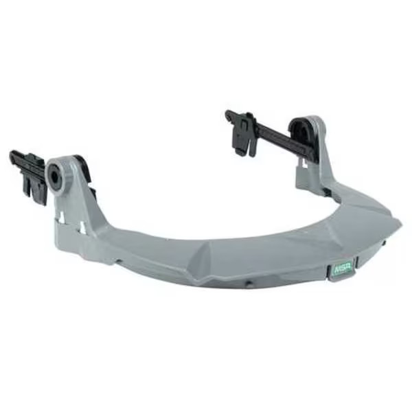 Msa Safety V-Gard Polycarbonate Frame for Slotted MSA Caps, w/o Debris Control