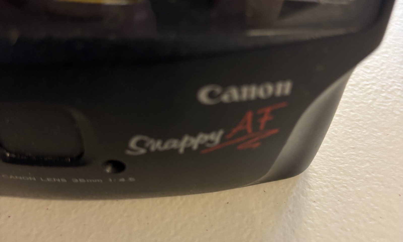 Canon Snappy 30 Point & Shoot 35mm Film Camera UNTESTED