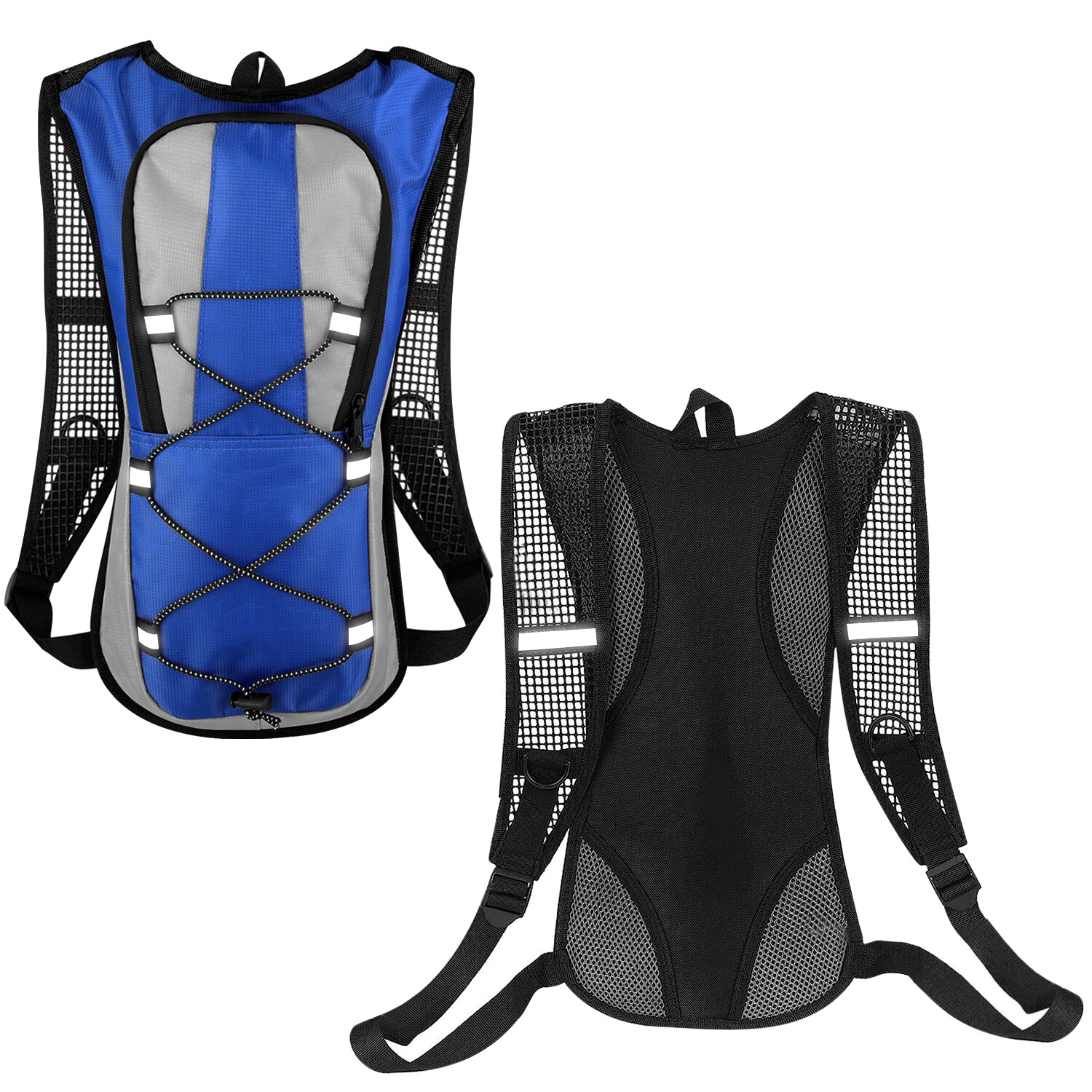 3L Camping Hiking Water Bladder Hydration Backpack Bag Molle Leakproof Water Bag