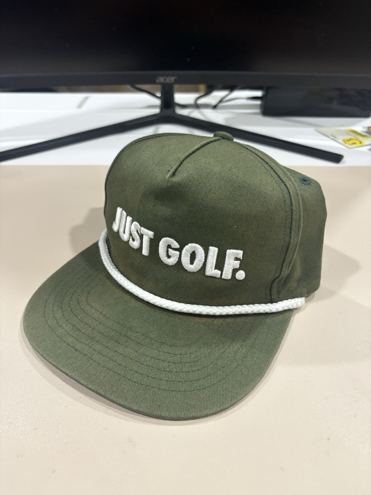 Green Goat Golf Hat Green Size One Size Fits All