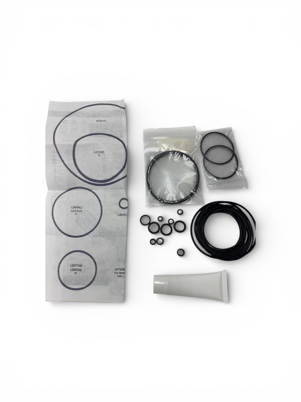 Kit #1 orings+ silicone grease fit Senco FramePro 600 FramePro 650 FramePro 600E