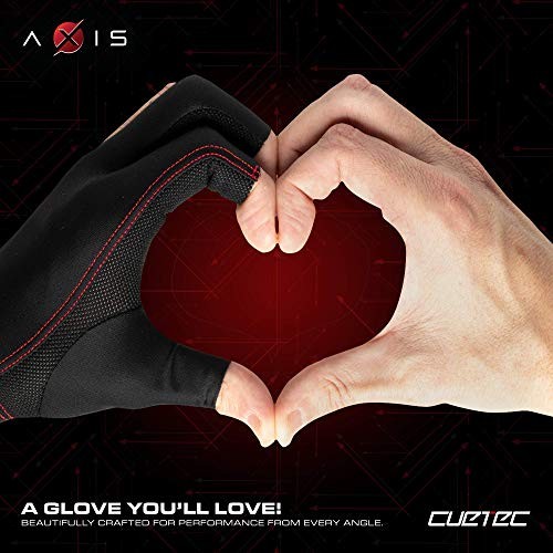 Cuetec Axis Billiard Glove - Fits Left Hand Medium