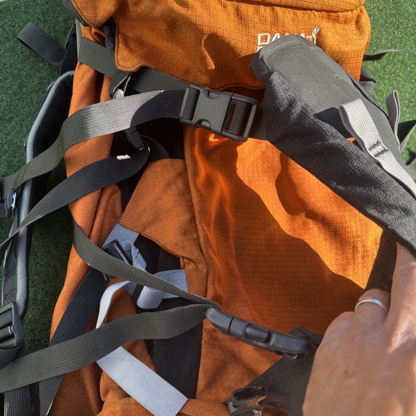 Dana Design Bozeman ArcFlex Alpine Backpack Small Orange Nice Hiking Mountaineer