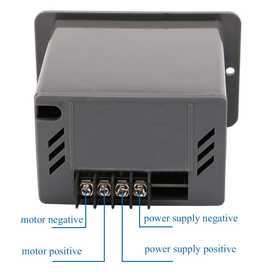 40A PWM DC Motor Speed Controller 12V 24V 36V 48V Variable Speed Switch Reverse.
