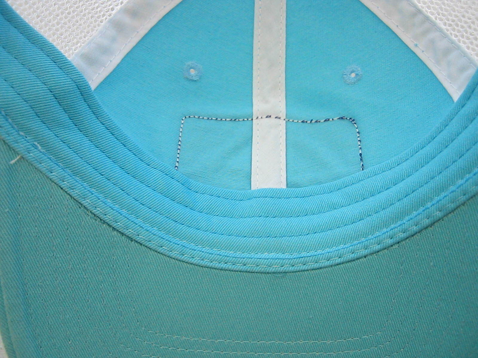 SALT LIFE FISH SURF DIVE SNAPBACK OSFM MESH HAT CAP, LIGHT BLUE & WHITE, EXC.!