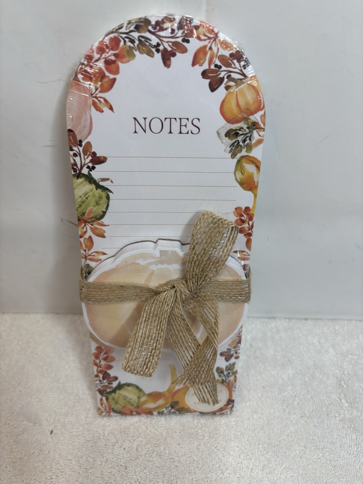 Cherrywood Lane 150 Fall Theme With Pumpkin List Pad & Note Pad Set