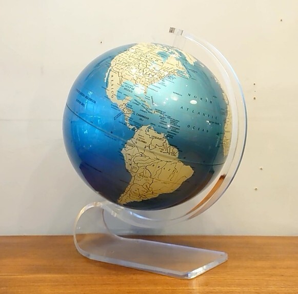 Clombus "Art Line Globes" series Millennium Edition Model 2000 Blue In English