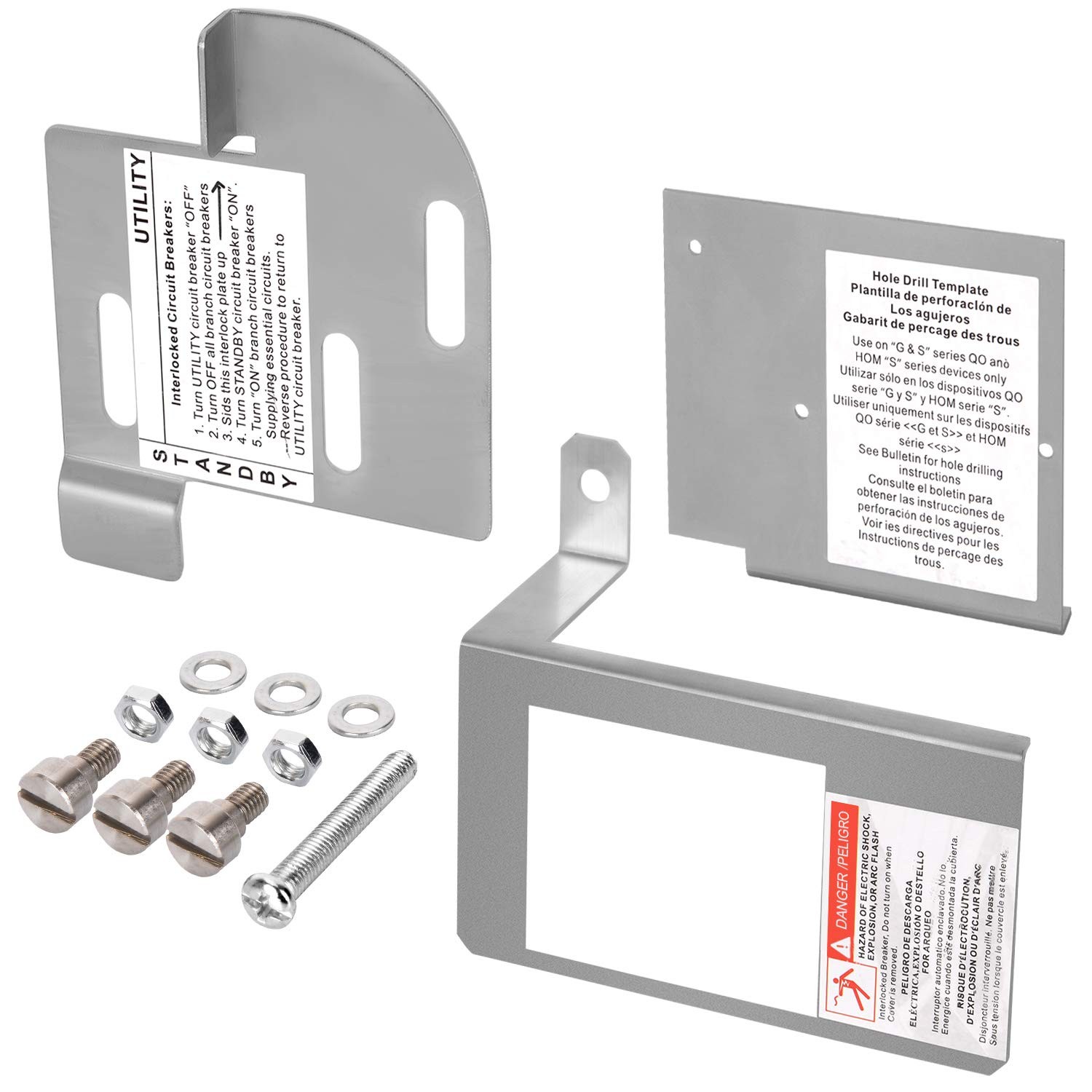 Homeline Generator Interlock Kit for 150A-225A Load Centers Generator Interlock