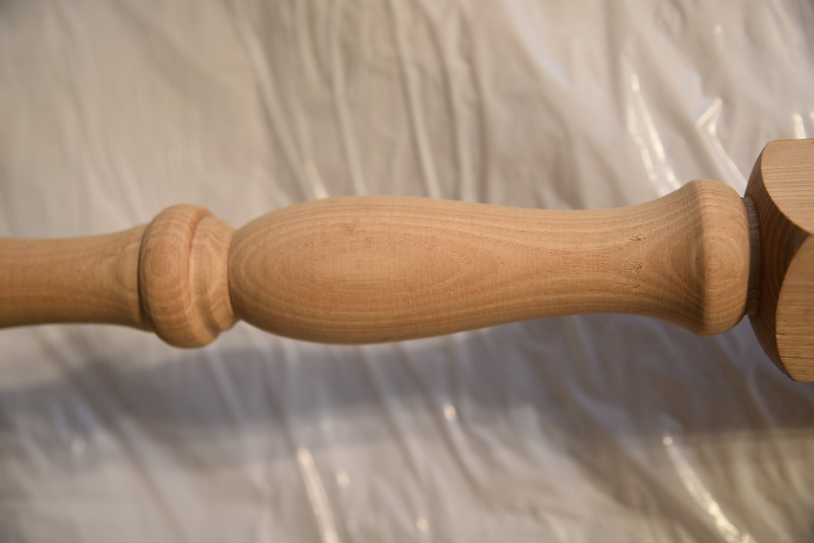 Set of Four Unfinished Solid Wood Table Legs – Ready for Your DIY Project