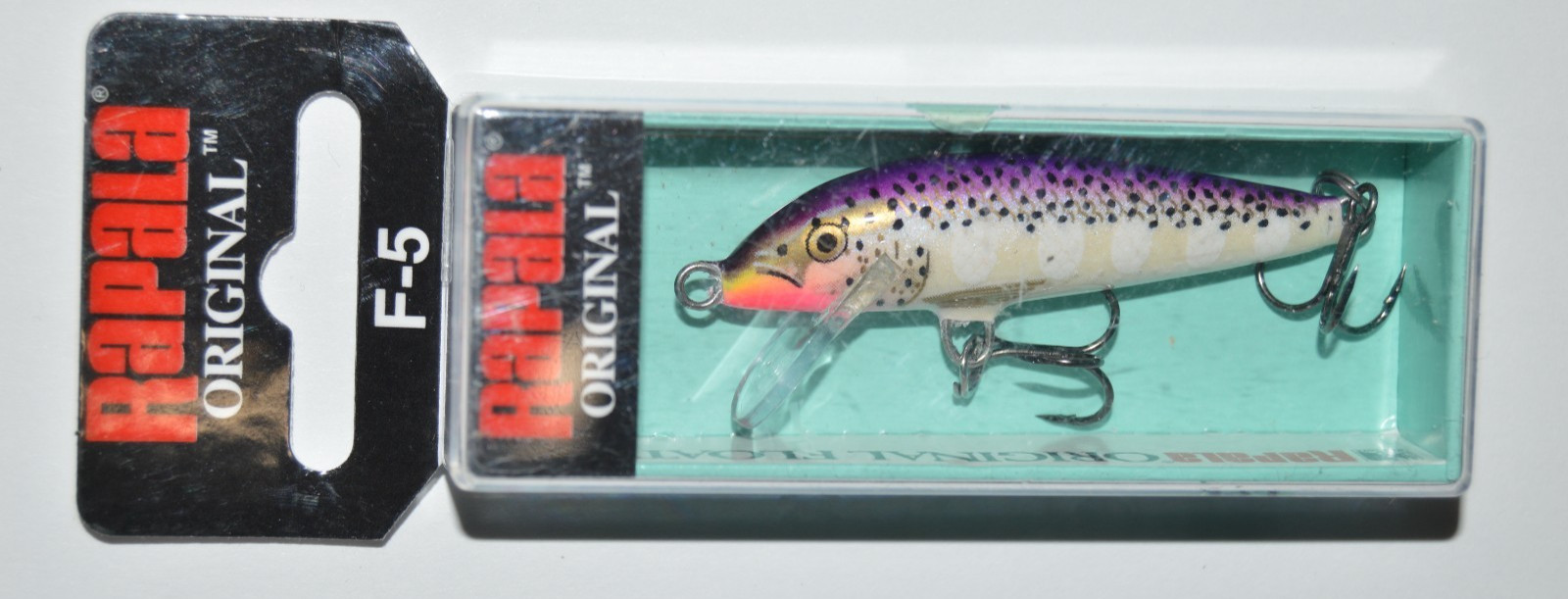 rapala f-5 pds minnow f5 original floating lure 2" purpledescent