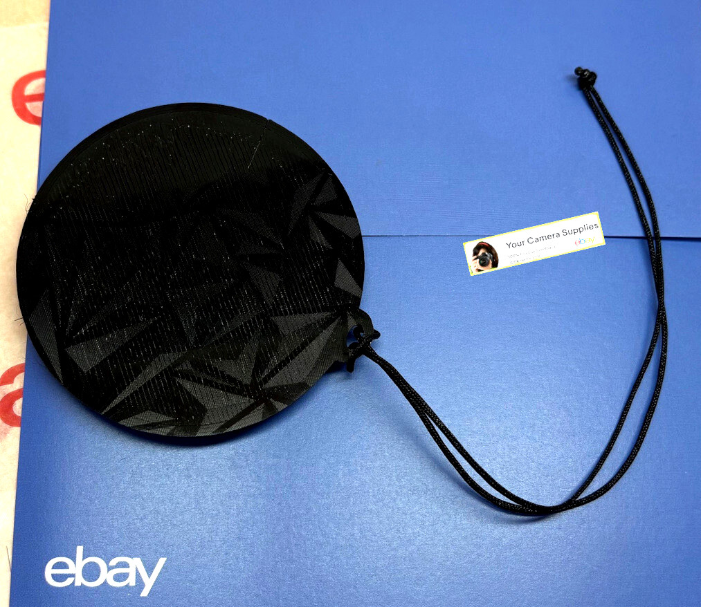 SLIP-ON PUSH-0N FRONT LENS CAP to FUJI FINEPIX S8000FD S8100FD S8000 FD+HOLDER G