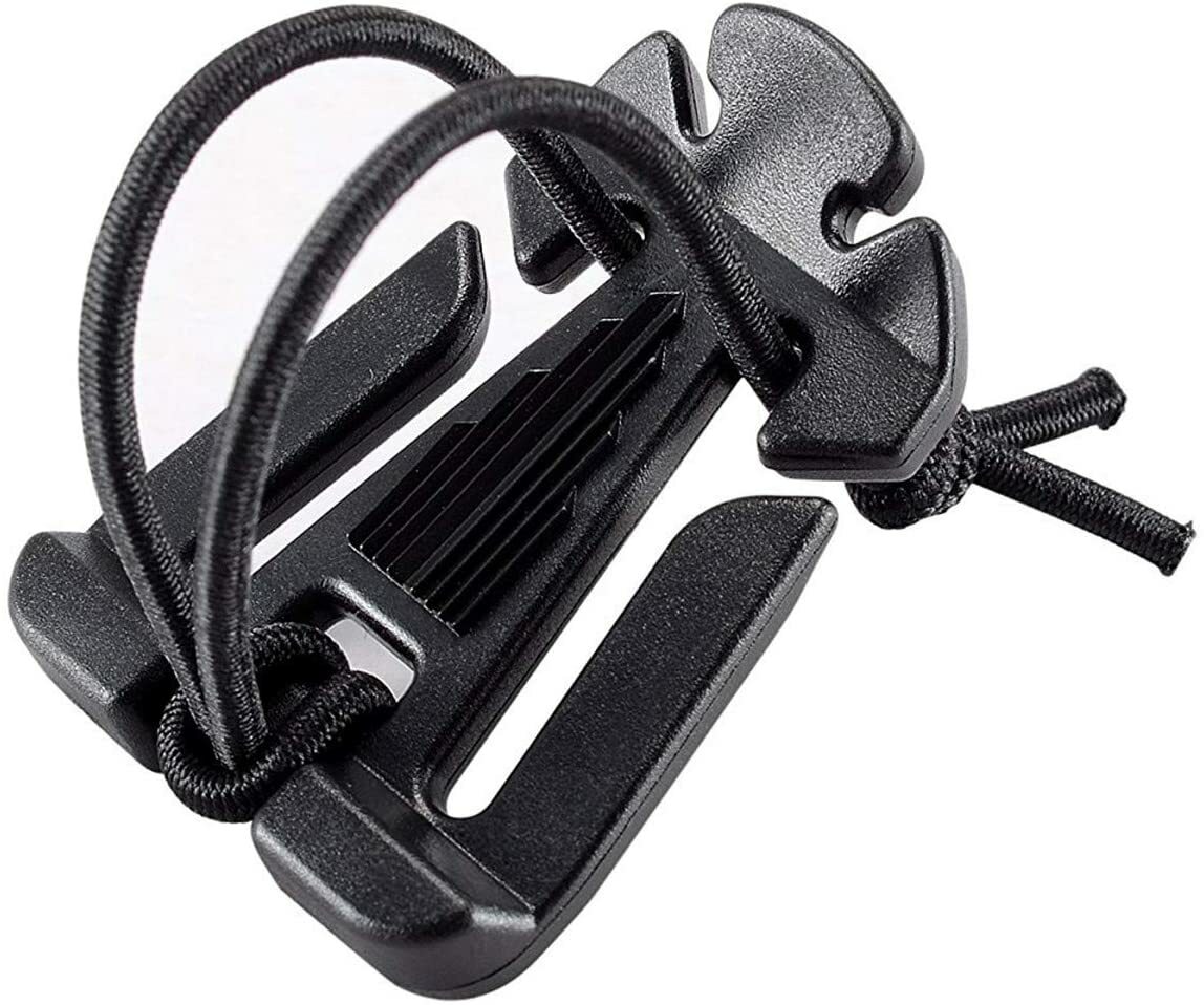30Pcs Tactical Molle Elastic String Strap Gear Clip Attachments Camping Tool Kit