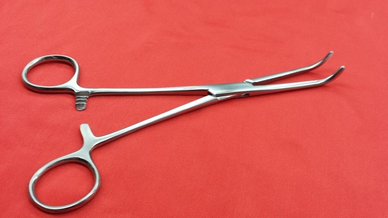 FULL CURVED MIXTURE HEMOSTAT FORCEPS 6'' SURGICAL INSTRUMENTS