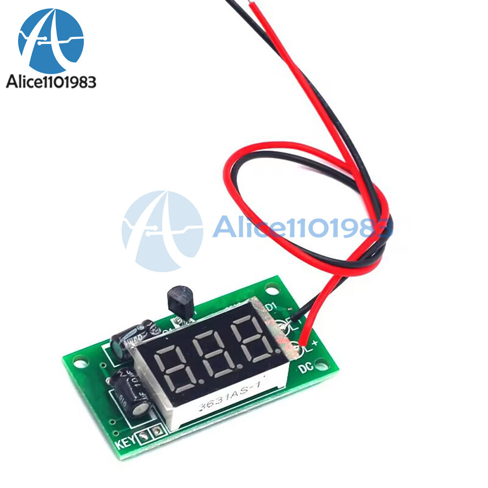 Counter Module Power-ON / Trigger 3-Bit Accumulator 0.36in Digital Tube Display