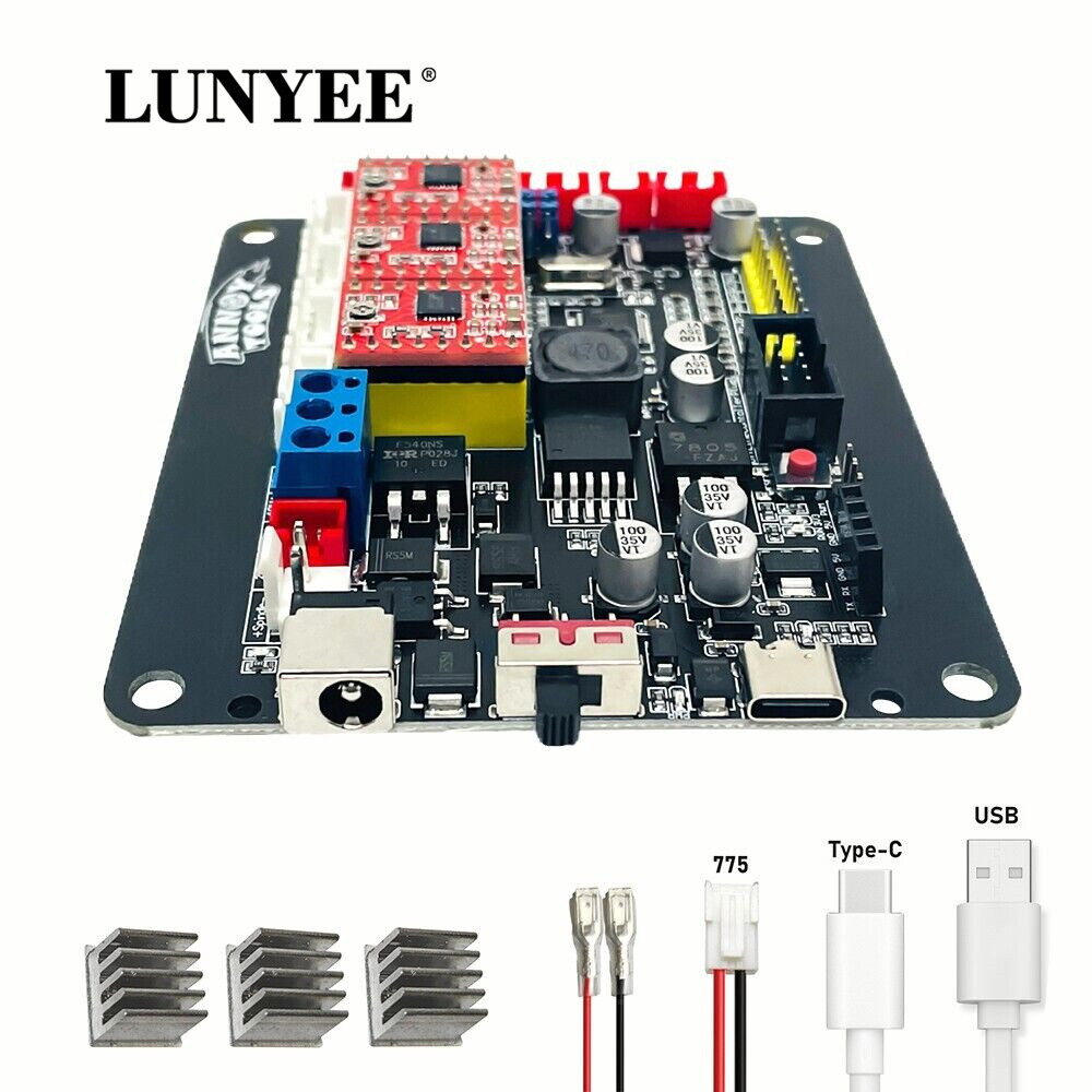32bits GRBL Controller 3 Axis Driver Board Stepper Motor Drive for CNC Engraving