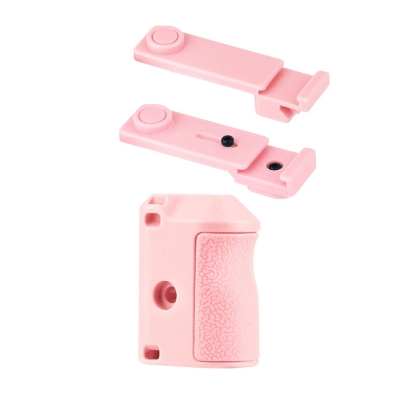 Ergonomic Grip Handle with Shutter Button for Action 3/4/5P Camera Stability