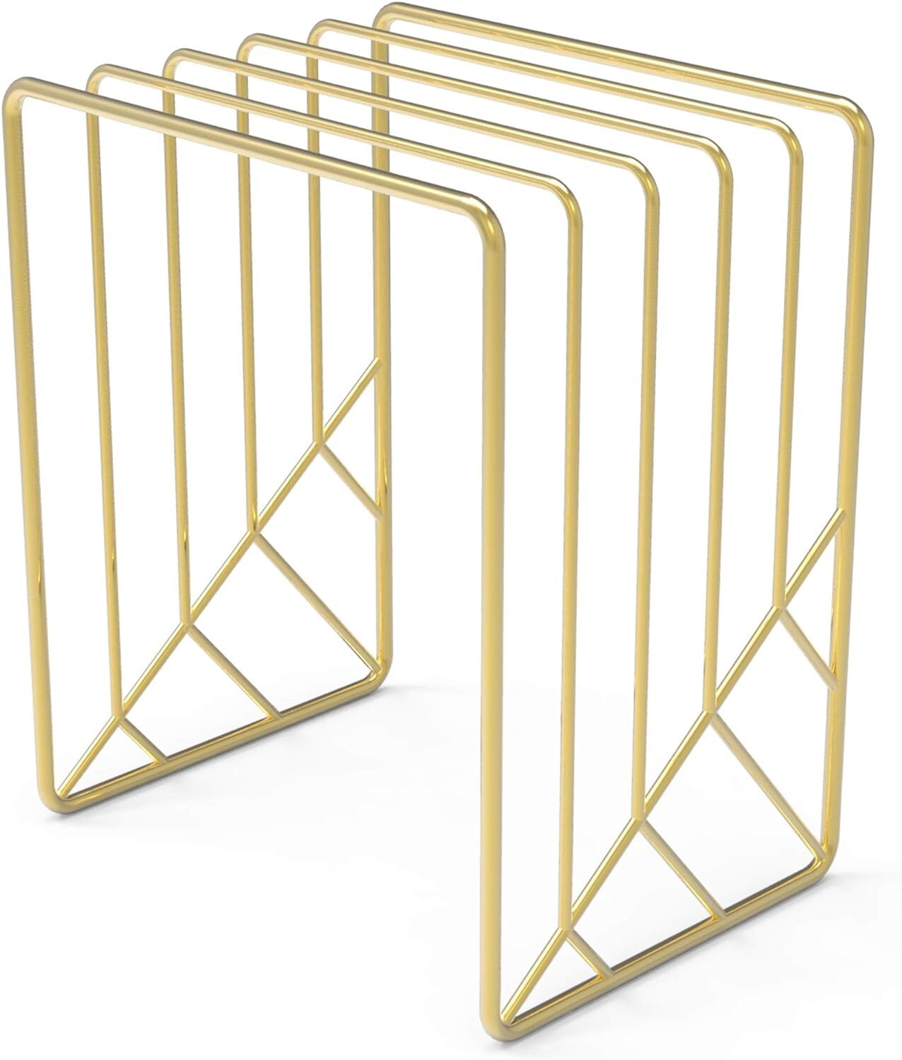U Brands Metal Letter Sorter, Desktop Accessory, Vena Collection, Gold