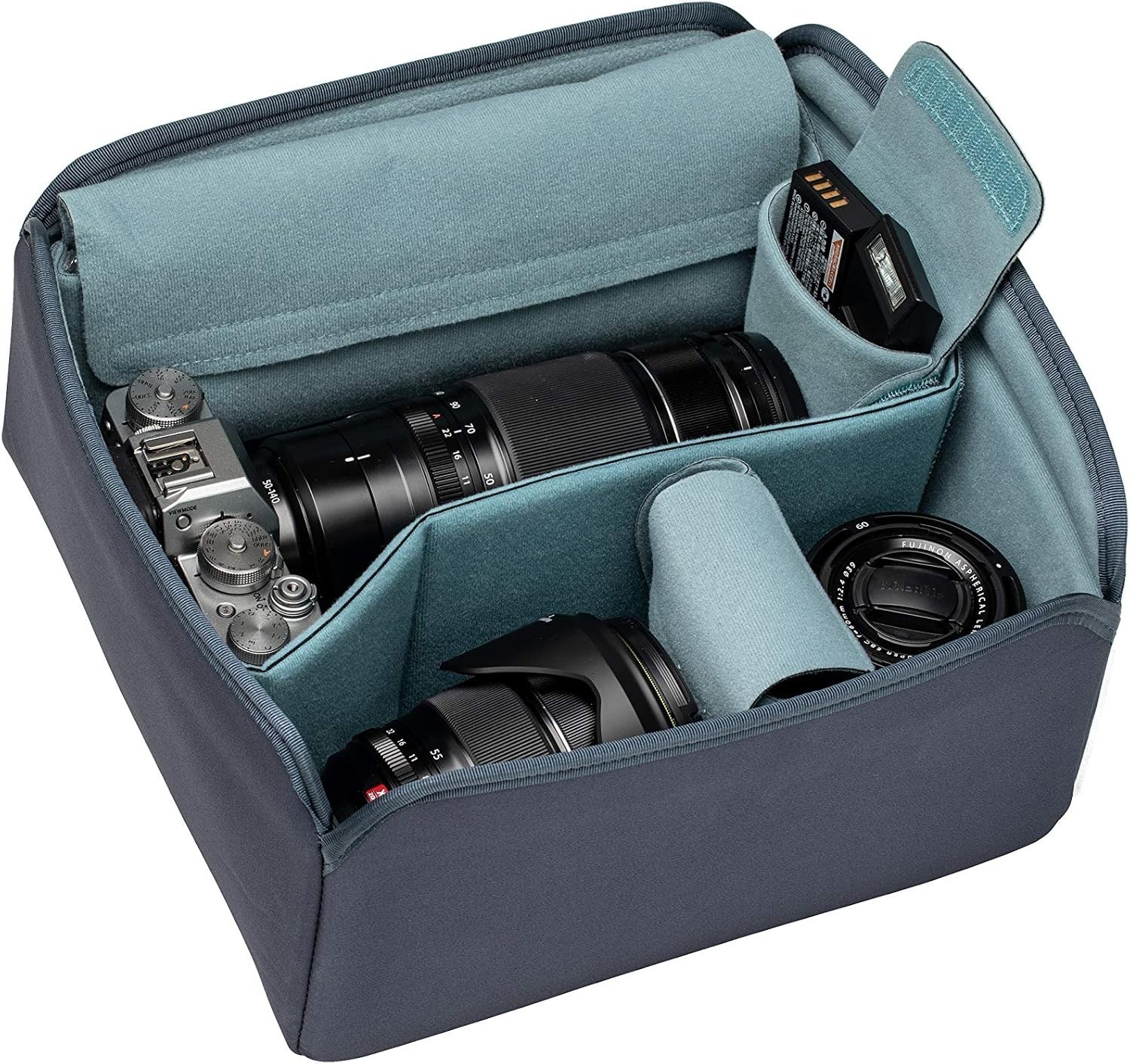 3-Sized Pocket Divider Kit for Mirrorless Cameras - Enhanced Storage Solutions