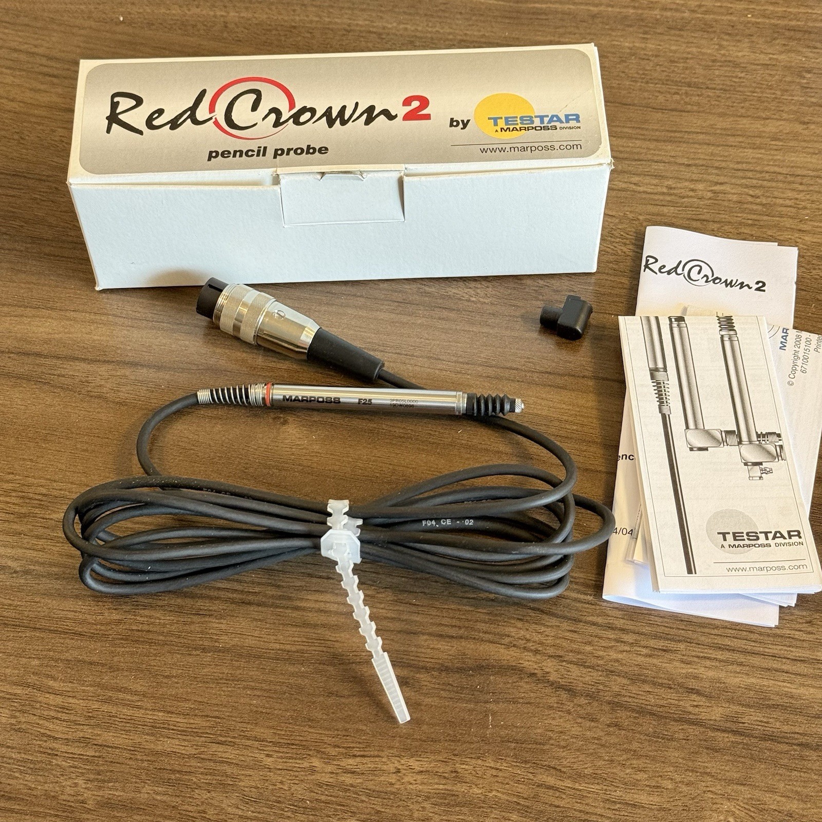 New MARPOSS F25 Red Crown 2 Pencil Probe Testar