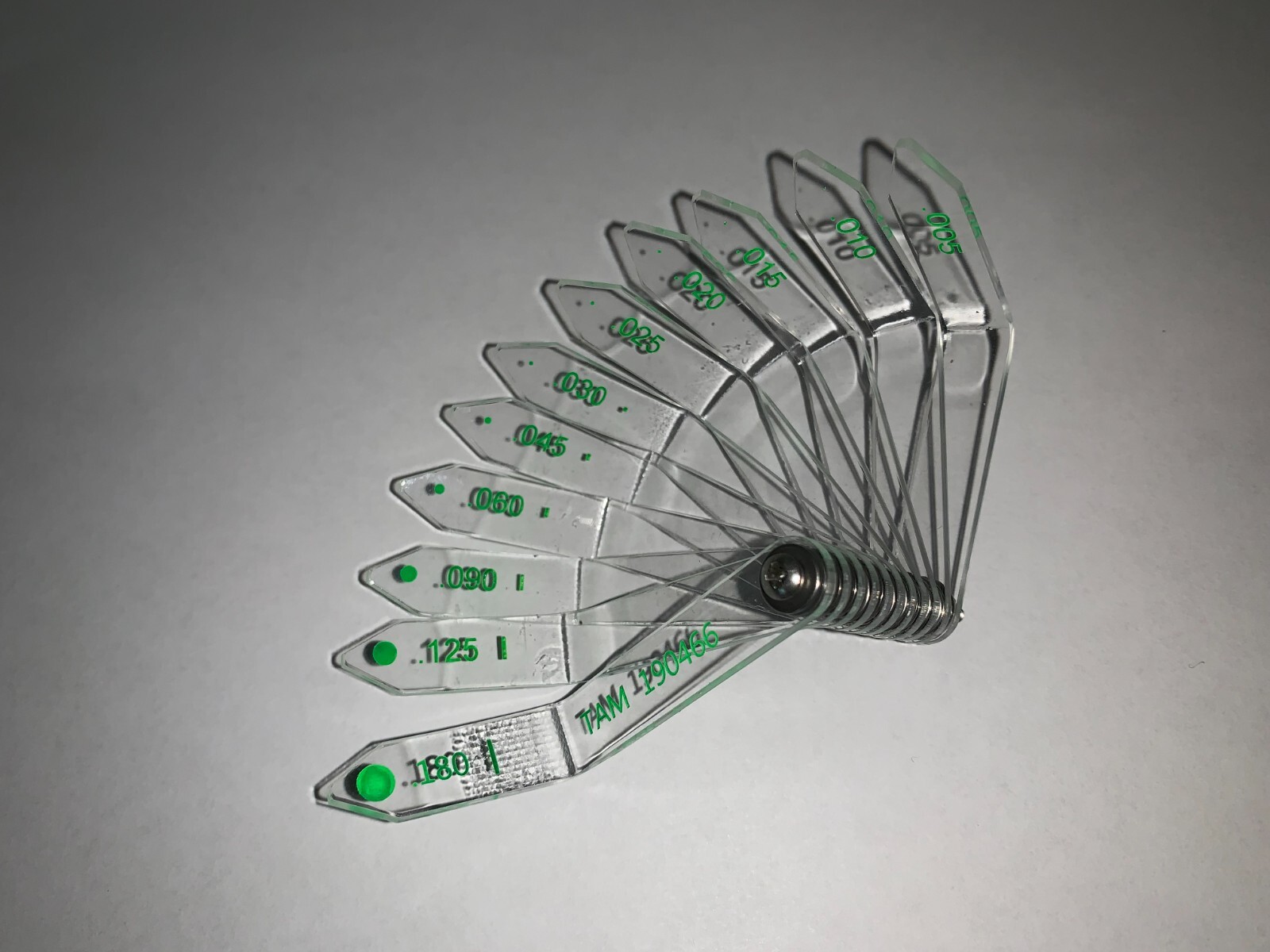 NEW MX-14 Swing Away Crack Comparator .180 - .005 TAM 190466 -