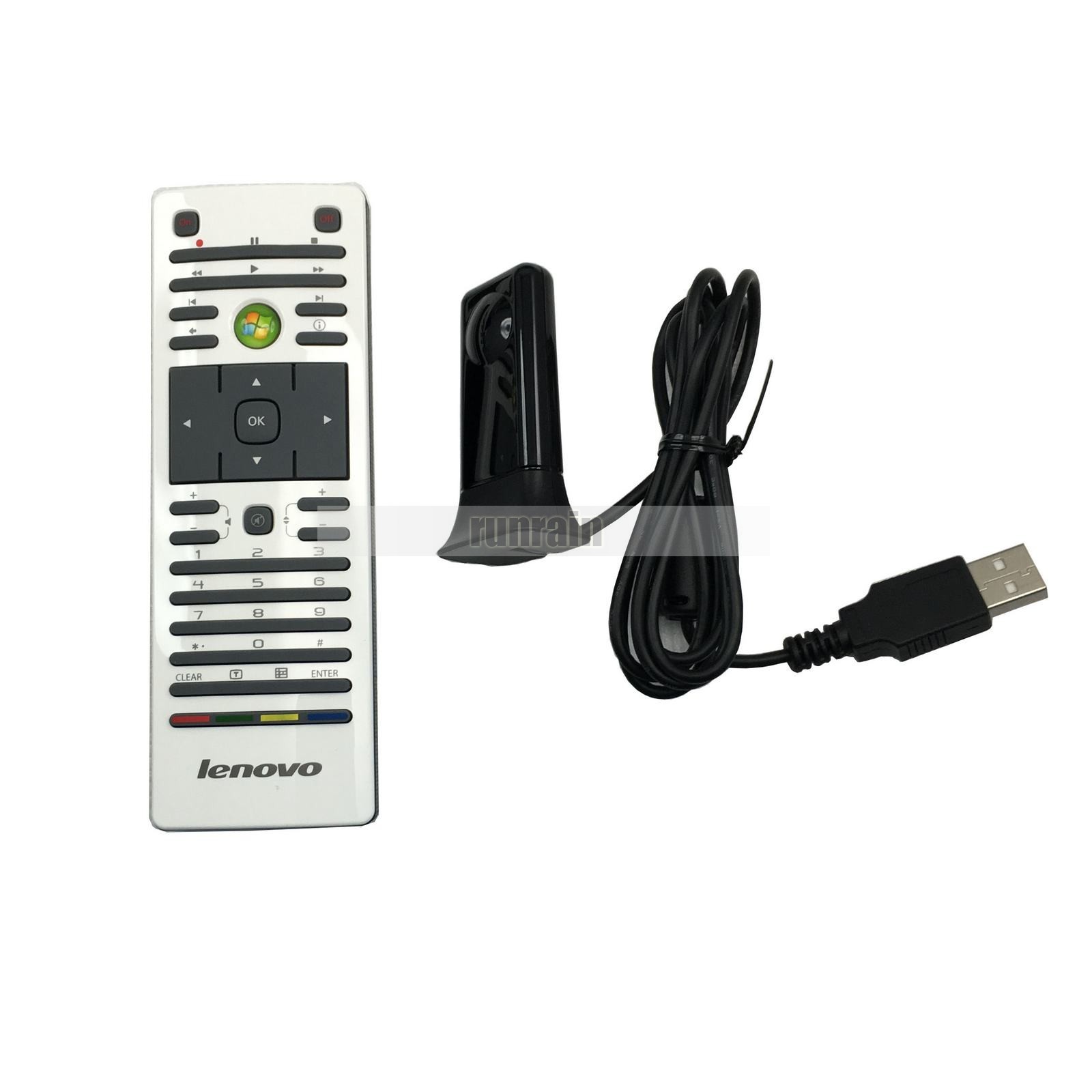 Lenovo MCE RC6 IR Remote Control USB Receiver Microsoft Windows Media Center Kit