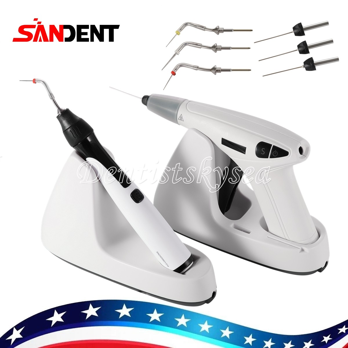 Dental Endo Gutta Percha Obturation System Obturation Gun Pen Needles Bar Tips