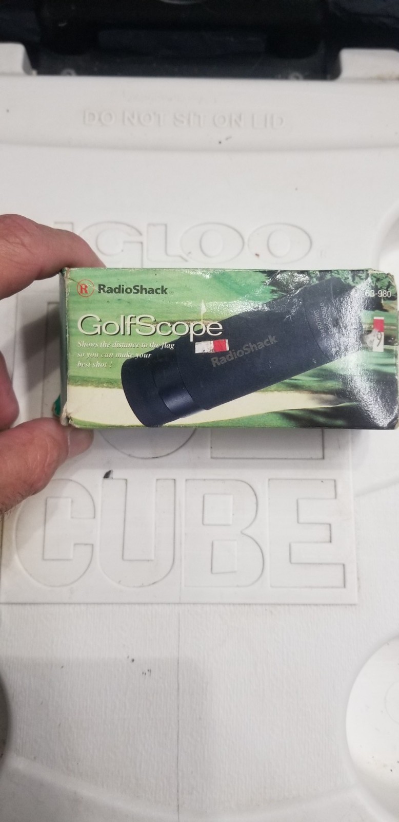 Radio Shack Golf Scope With Case Vintage And Box-FREE SHIPPING 👍🇺🇲👍