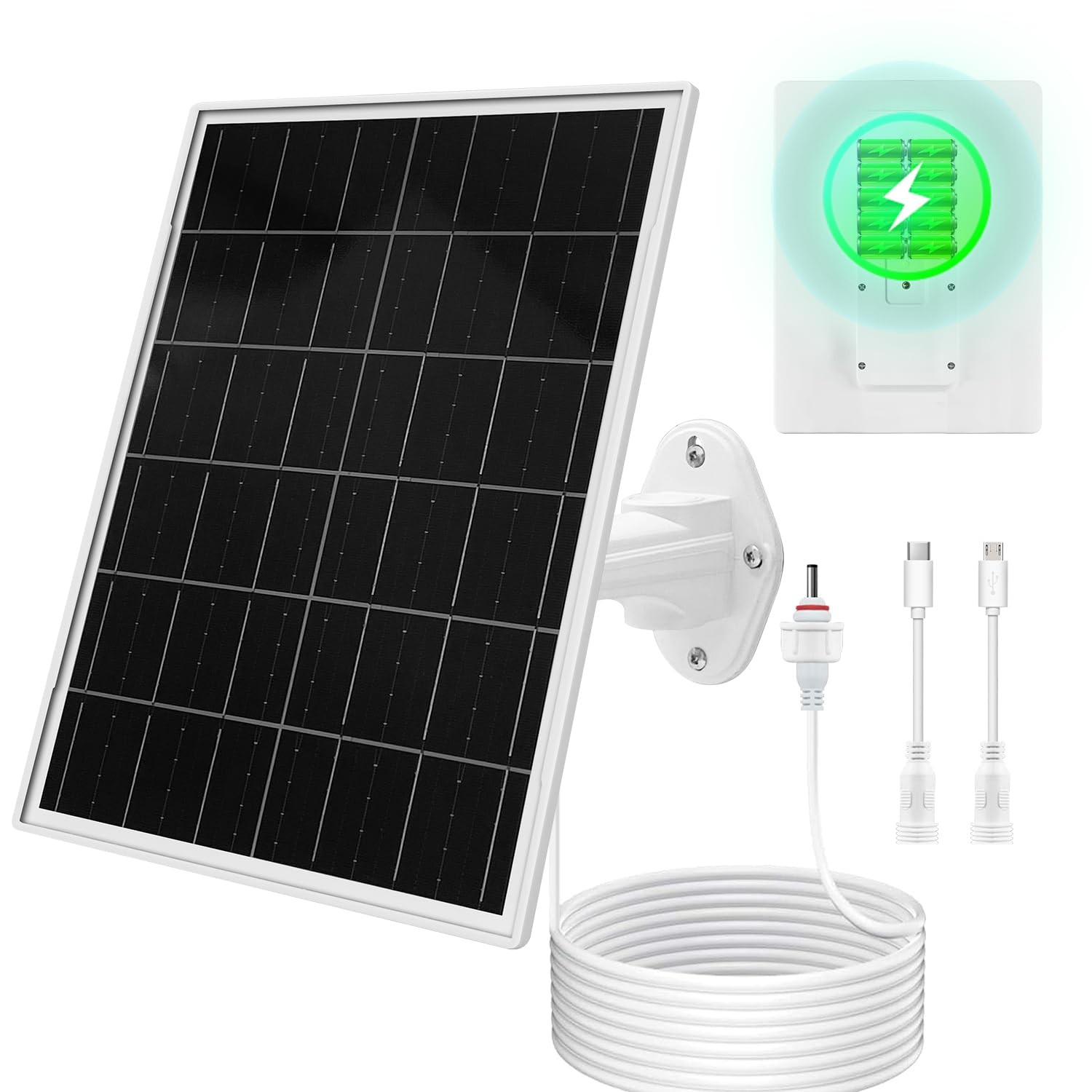 Orayafid Solar Panel for Trail Camera,Game Camera Security Cameras,Built-in R...