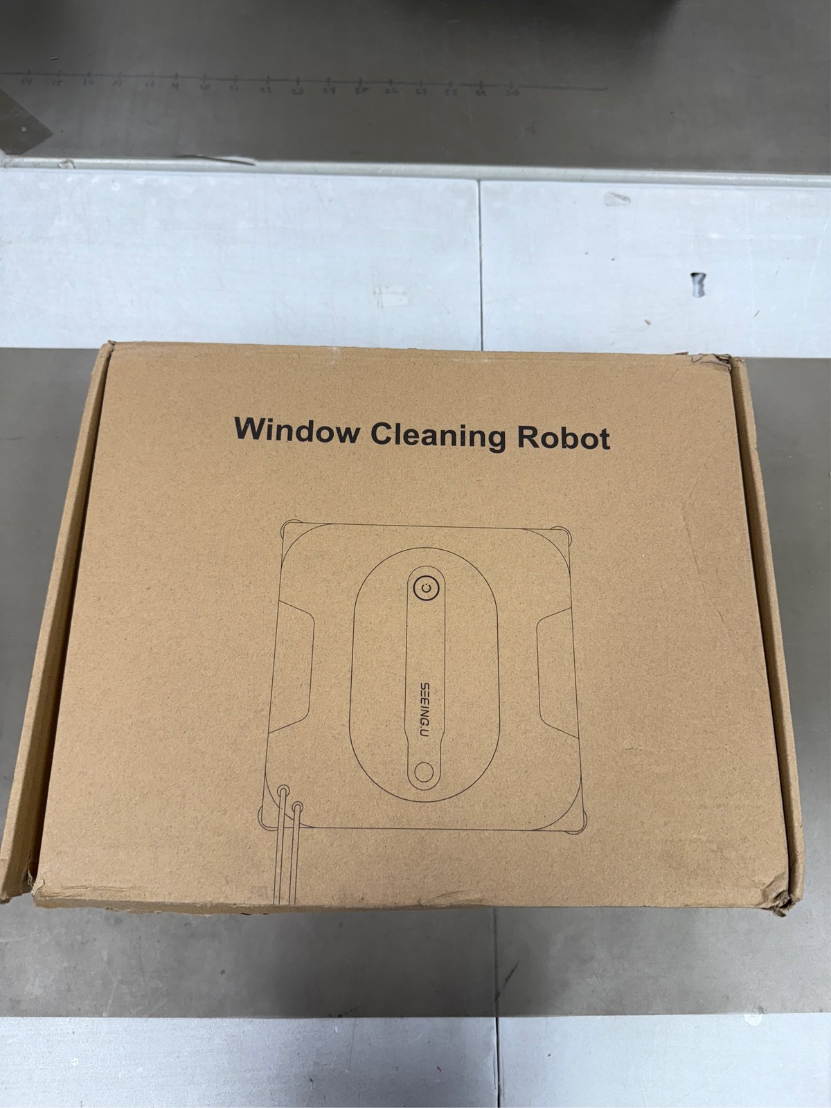 SEEING.U Window Cleaning Robot, Window Cleaner Robot with Dual Water Spray 6000P