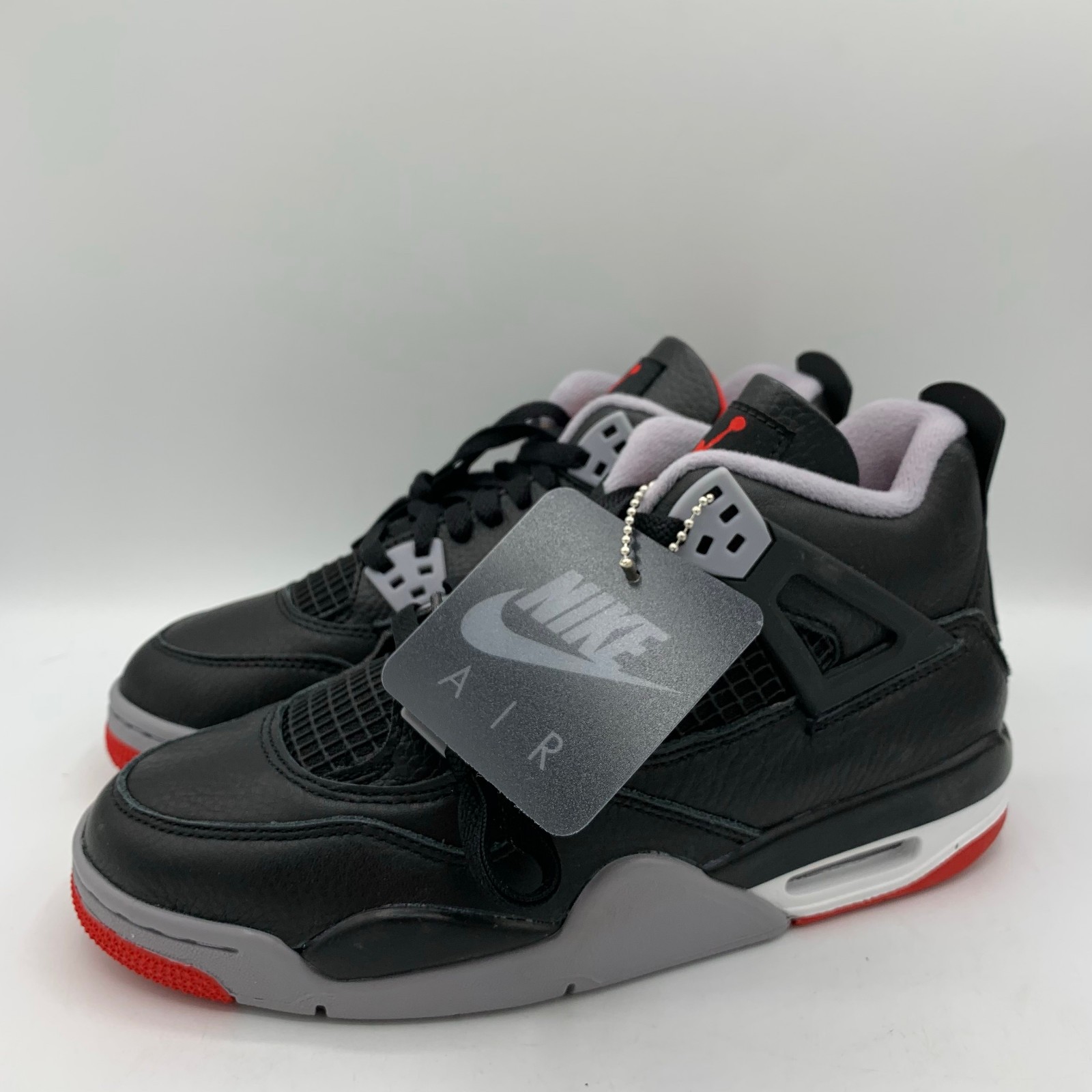 Nike Air Jordan 4 Retro GS Shoes Youth Size 5.5/Womens 7 Bred Reimagined
