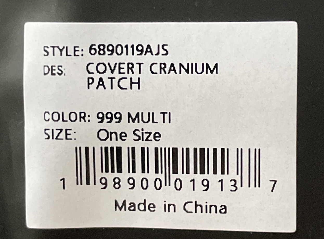 *NEW* 5.11 TACTICAL COVERT CRANIUM PATCH SKULL 💀 FIVE ELEVEN